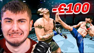 EVERY Fight I LOSE Is £100!