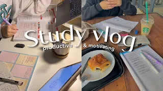 Study vlog ep.2📓 | struggling in maths, studying nonstop, unboxing study books, fall deep clean etc.