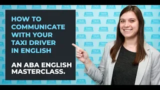 Taking A Taxi in English | A guide