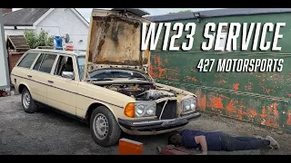 W123 240 Diesel Service | 427 Motorsports