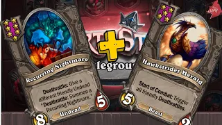 Hearthstone Battleground! The nightmare is coming for you!!!