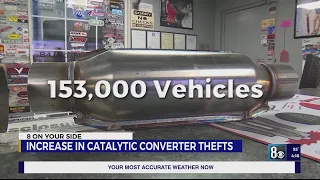 Top 10 targeted vehicles in Las Vegas for catalytic converter theft