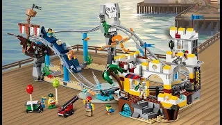 LEGO Creator 3in1 Pirate Roller Coaster is a WILD Ride! - 31084