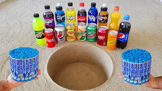 Coca Cola and Fanta, Powerade, Pepsi, Schweppes, Yedigün, Mtn Dew, Fruko VS Mentos Underground