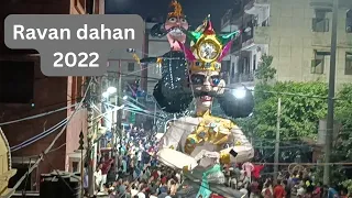 Pandav nagar sbji mandi ravan dahan 2022