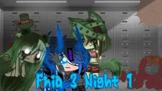 Fnia 3 Night 1||Gacha Club||Black Dragon