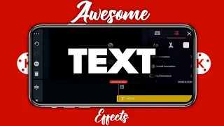 3 Awesome Text Effects in Kinemaster | Text Animation in Kinemaster 🤩