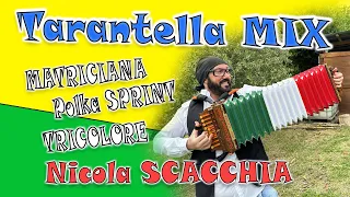 Tarantella Mix: Nicola SCACCHIA campione mondiale di organetto (Matriciana, Polka sprint, Tricolore)