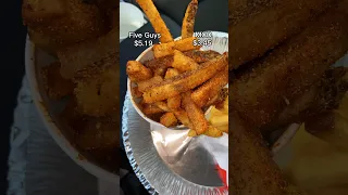 Five Guys vs McDonald’s 🍟 (I’m SHOOK)