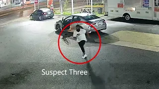 SEE IT: Video shows shootout during attempted armed robbery at Takoma Park 7-Eleven