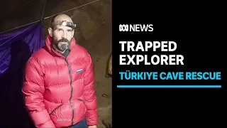Race to save injured US explorer 1,000 metres inside cave in Türkiye | ABC news