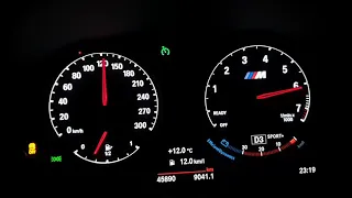 BMW M2 쿠페 가속 0-220