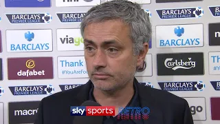 "I prefer not to speak" - Jose Mourinho refuses to comment on the refereeing against Chelsea