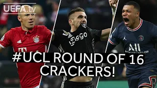ROBBEN, TADIĆ, MBAPPÉ | Round of 16 #UCL GOLAZOS from the archive!