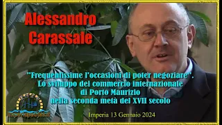 Imperia 100 anni - L'Archivio di Stato di Imperia presenta  Alessandro CARASSALE