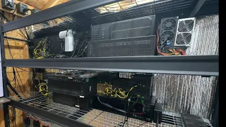 Crypto Mining tour & GPU maintenance