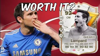 92 Frank Lampard Golazo Icon Player Analysis!! || EA FC 24 Ultimate Team