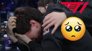 T1 Keria Heartbreaking Reaction Worlds 2022 (Emotional) #shorts