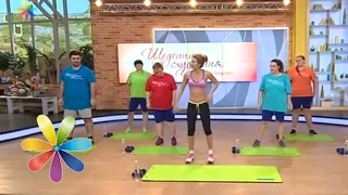 Комплекс упражнений от Аниты Луценко и Дневников похудения.   Шестая тренировка