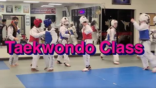 Taekwondo Sparring class-Moohan Martial Arts