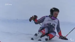 Paralympics Crash -- Slalom Tokyo Drift