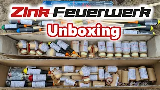 Zink Feuerwerk XXL Unboxing [𝟰𝗞] | JJFireworks