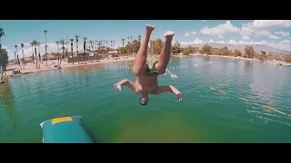 INSANE CLIFF JUMPING AT LAKE HAVASU *45 foot cliff*