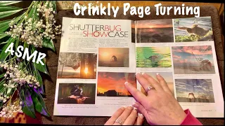 ASMR Magazine flip (No talking) Tennessee Magazines/Crinkly page turning