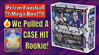 *WE PULLED A SICK ROOKIE CASE HIT! 🔥 PRIZM FOOTBALL MEGA BOX REVIEW! 🏈