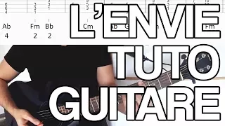 🎸 Cours de guitare - L'envie - Johnny Hallyday / Kendji Girac (tuto)