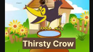 Short Story Thirsty crow#Thirstycrowstory#shorts#trending#Viral#kidsstory#youtubeshorts#10linesstory