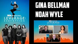 Noah Wyle & Gina Bellman Interview - Leverage Redemption (IMDb TV)