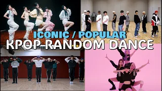 KPOP RANDOM DANCE MIRRORED - ICONIC/POPULAR