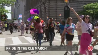 Pride in the CLE march in downtown Cleveland: Moments from the 2024 event as Pride Month begins