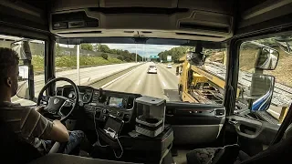 CV Driving Scania S520 - Back to work (Stockholm, Sweden)