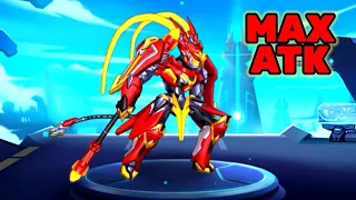 Mecha Storm 🎮 RAJA MONYET BESI MAX ATK UPGRADE' Steel Battle Tahap 36-40 Gameplay #11