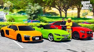 GTA 5 CAR THIEVES - ПОИСК САМЫХ ДОРОГИХ ТАЧЕК В БОГАТОМ РАЙОНЕ! НАШЕЛ НОВУЮ AUDI R8! 🌊ВОТЕР