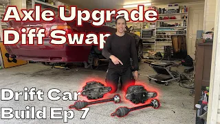 Medium to Small Case Diff Swap Fail + Axle Upgrade | e36 Drift Build Ep 7