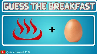 Guess The Breakfast By Emoji 🥞🥚🧇