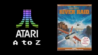 River Raid for Atari 8-bit takes us up the River of No Return | Atari A to Z