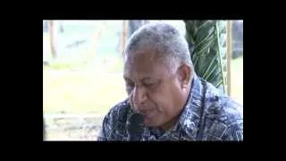 Fijian Prime Minister first Visit to North