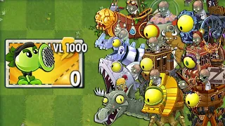 Every Plants LEVEL 1000 Attack Pvz2 All Bosses Fight - Plants Vs Zombies 2 Final Boss!