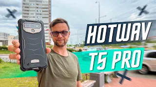 ПРОТИВОУДАРНЫЙ ШЕДЕВР 🔥 ЗАЩИЩЕННЫЙ СМАРТФОН HOTWAV T5 PRO 4G 6,0 дюйма, 4 + 32 ГБ, 7500 мАч, 13 МП