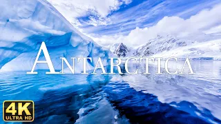 ANTARCTICA 4K UHD - Amazing Beautiful Nature Scenery & Relaxing Music for Stress Relief