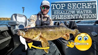 TOP SECRET Shallow Water Walleye Lure!