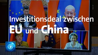 EU und China einigen sich im Grundsatz auf Investitionsabkommen