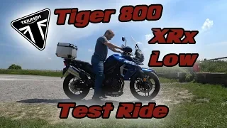 New 2018 Tiger 800 XRx Low Test Ride