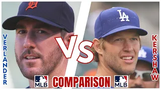 JUSTIN VERLANDER VS CLAYTON KERSHAW // MLB CAREER STATS COMPARISON