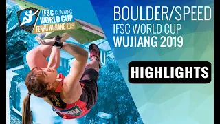 IFSC World Cup Wujiang 2019 || Boulder finals highlights