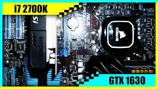 i7 2700K + GTX 1630 Gaming PC in 2022 | Tested in 7 Games